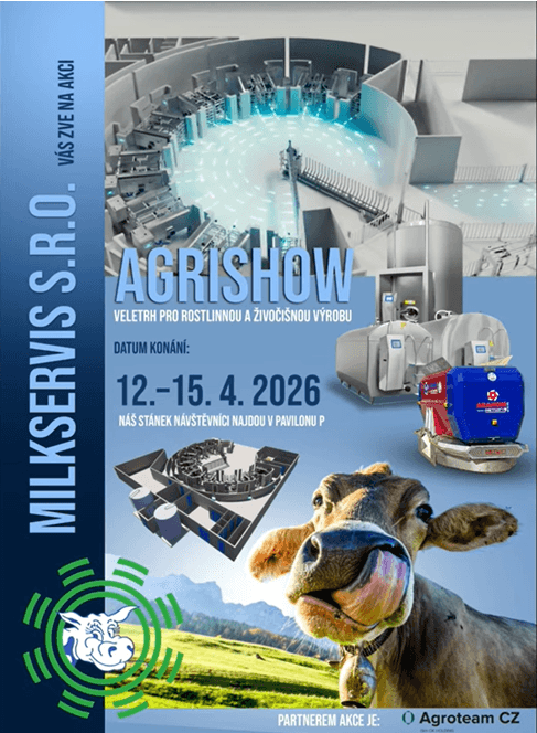Zveme Vás na AGRISHOW!